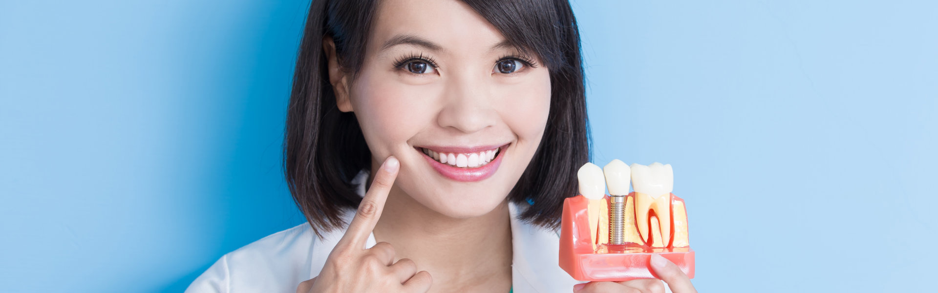 dentist smiling